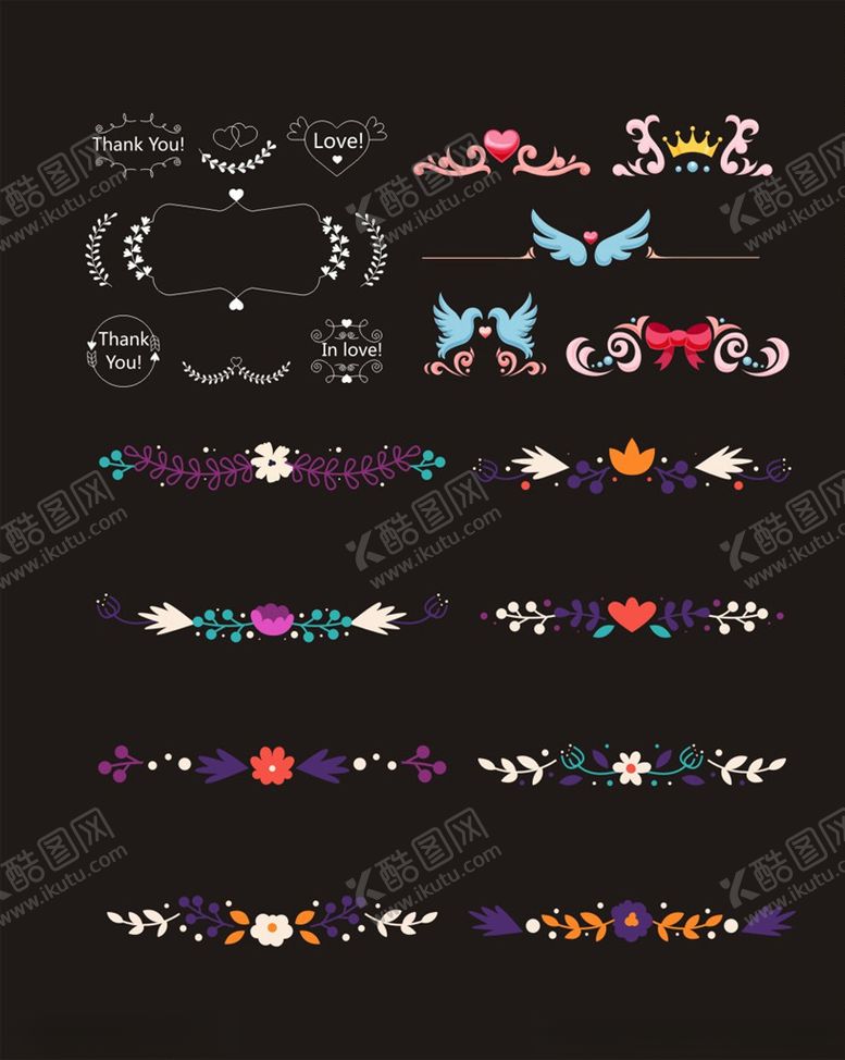 编号：25224810302248553381【酷图网】源文件下载-花边花边框花框