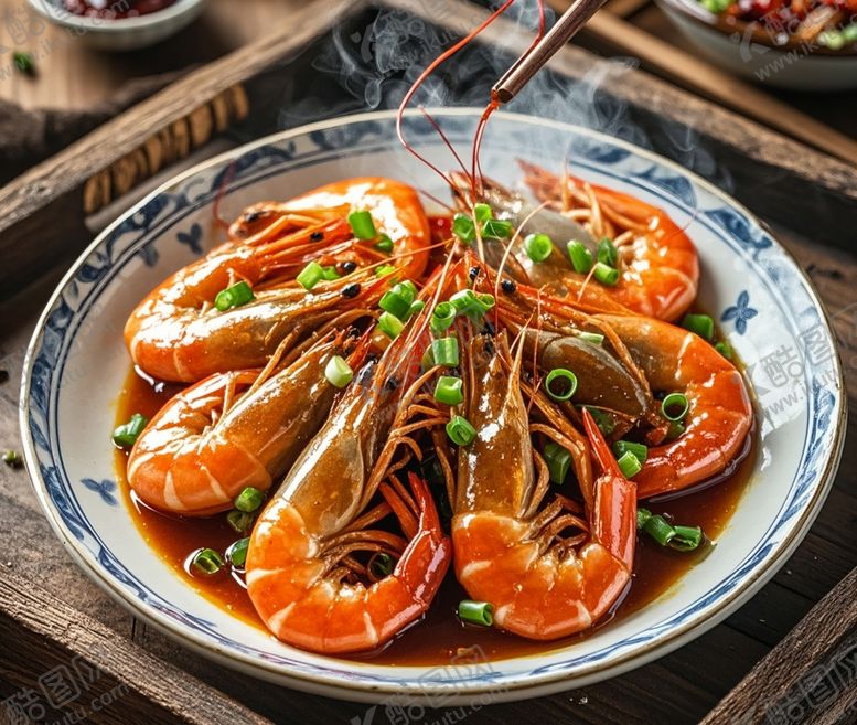 编号：10861603220340257145【酷图网】源文件下载-油焖大虾