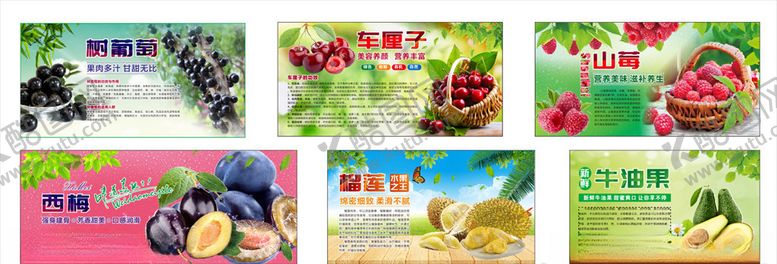 编号：70016710101728135387【酷图网】源文件下载-水果海报合集