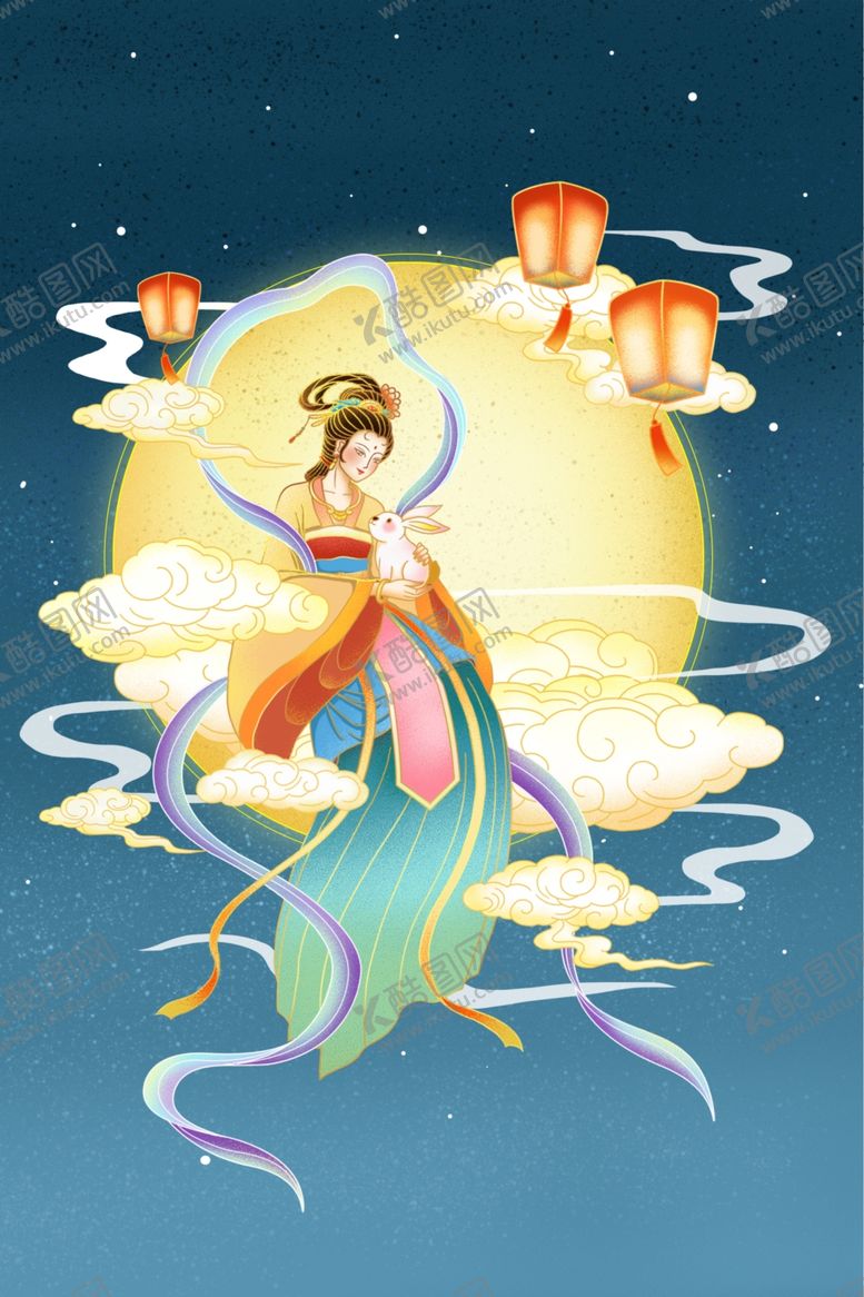 编号：18759111230802557224【酷图网】源文件下载-中秋背景
