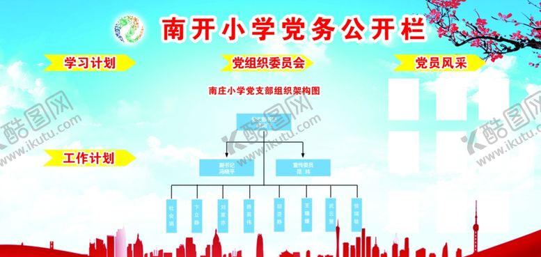 编号：86867701261724218689【酷图网】源文件下载-小学校务公开栏
