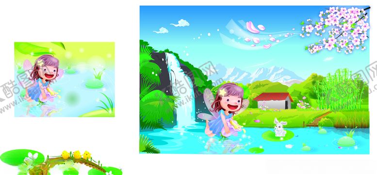 编号：81028410020523172656【酷图网】源文件下载-带翅膀的女孩