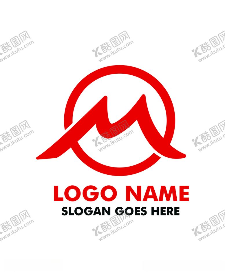 编号：98179010222359449635【酷图网】源文件下载-m字母标识标志LOGO