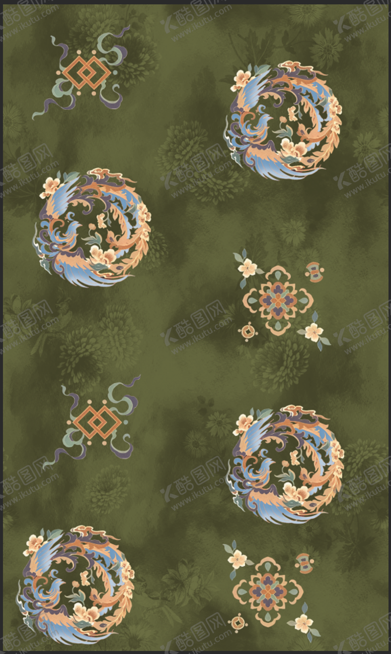 编号：96202312071731053583【酷图网】源文件下载-扎染几何