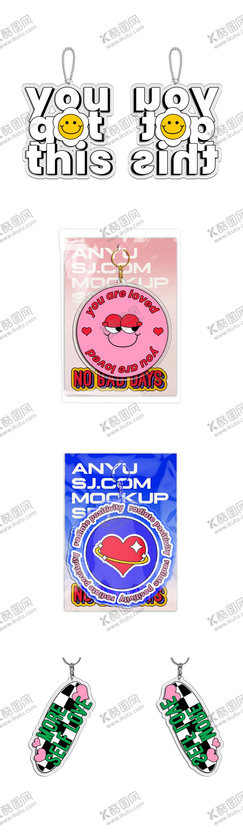 编号：93809209261539589484【酷图网】源文件下载-异型亚克力挂件样机设计