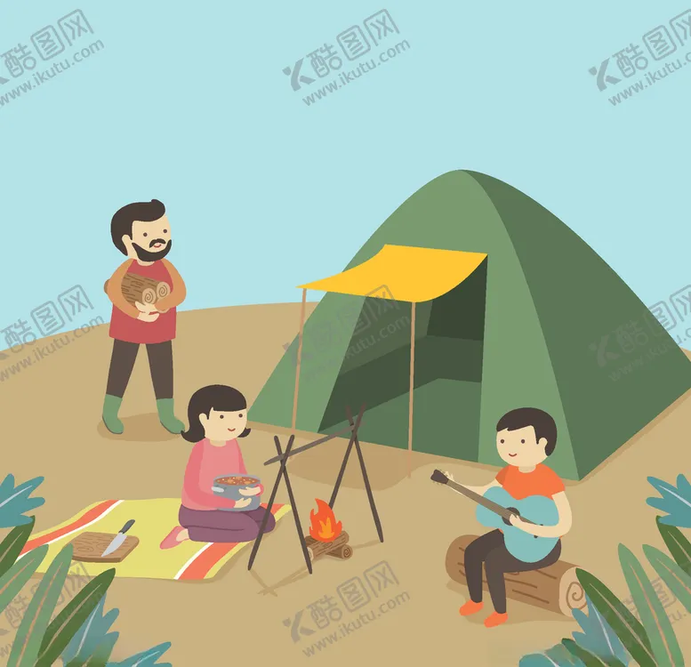 编号：50215909140518594695【酷图网】源文件下载-露营