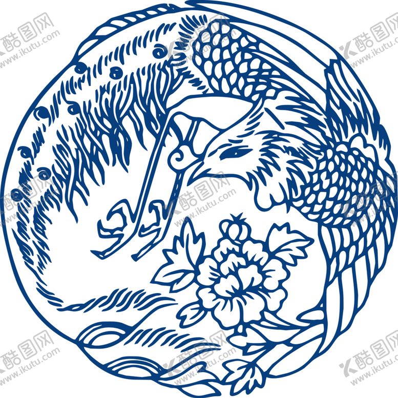 编号：63382205161458134801【酷图网】源文件下载-青花瓷图案