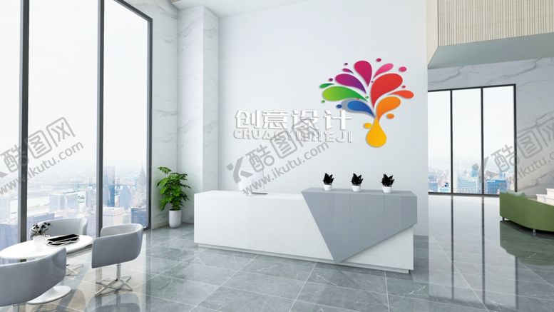 编号：16950310110925373070【酷图网】源文件下载-办公室前台