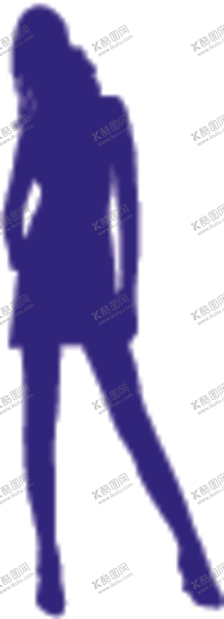 编号：81291003281134482056【酷图网】源文件下载-时尚美女剪影