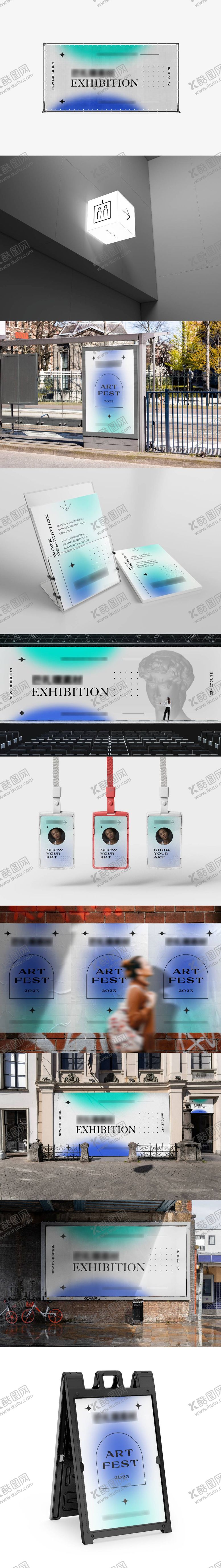 编号：54790604270024523658【酷图网】源文件下载-展览VI样机