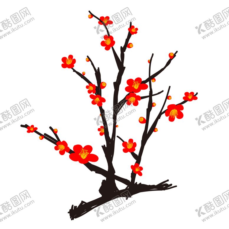 编号：59977909240945548043【酷图网】源文件下载-梅花素材