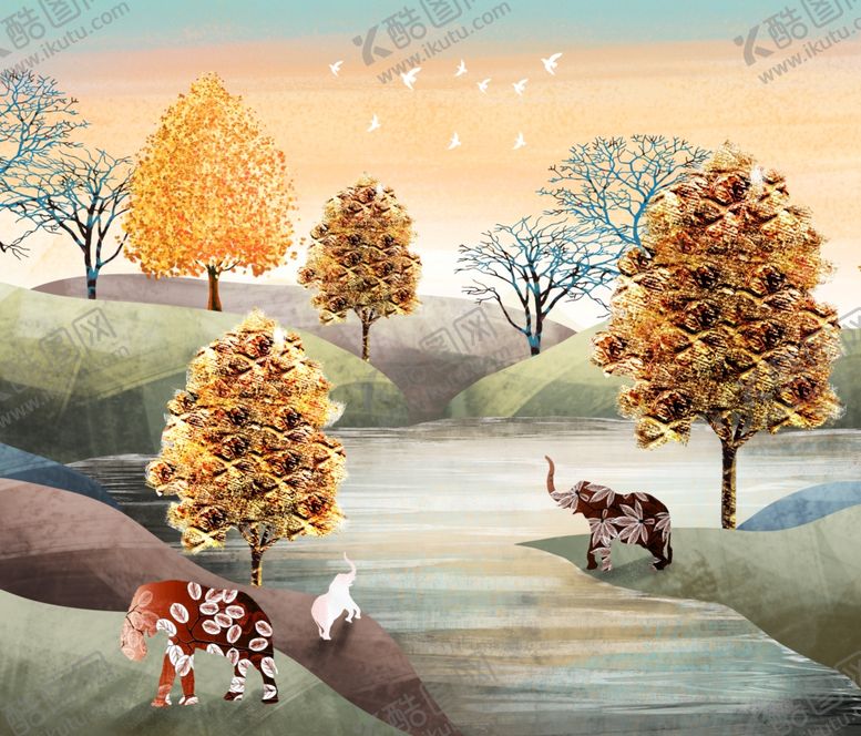 编号：20270609140631309150【酷图网】源文件下载-装饰画