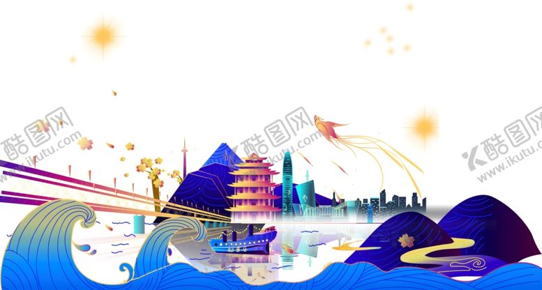 编号：54989610201426238675【酷图网】源文件下载-梦幻都市