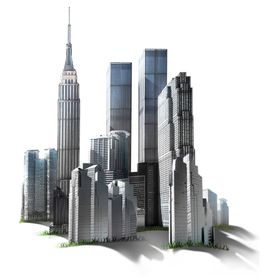 舞台立体模型海报素材