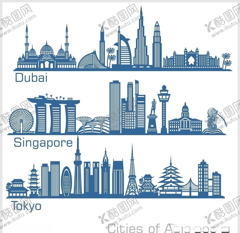 编号：39709410272034377806【酷图网】源文件下载-城市剪影