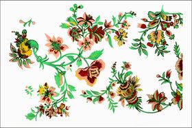  花朵花纹  