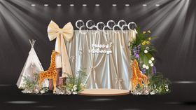 森系婚礼装饰场景布置