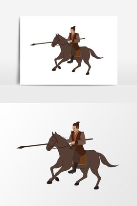 淡彩国画人物