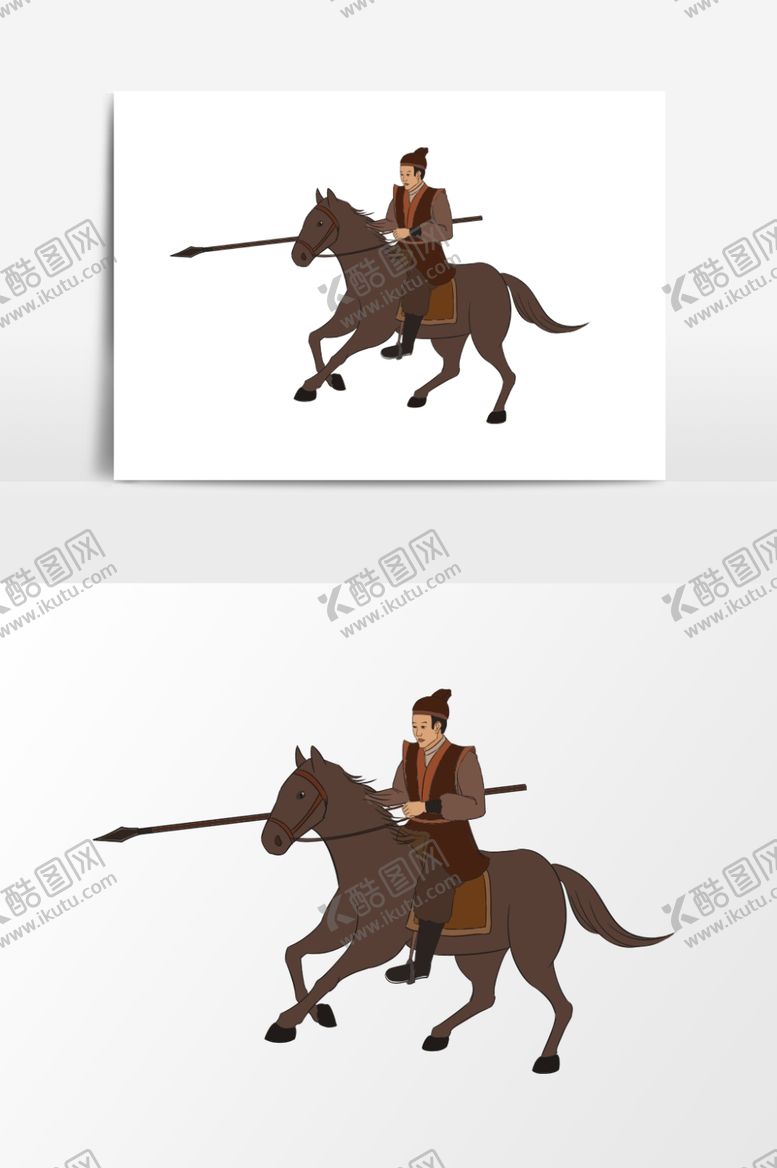 编号：32786909260514272186【酷图网】源文件下载-淡彩国画人物