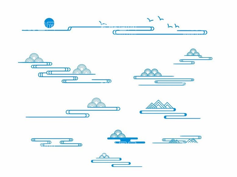 编号：39648912030809512265【酷图网】源文件下载-镂空祥云
