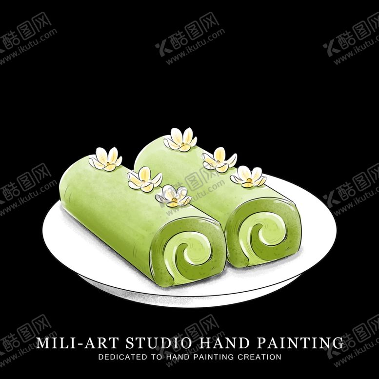 编号：88612309121317495248【酷图网】源文件下载-甜品蛋糕手绘