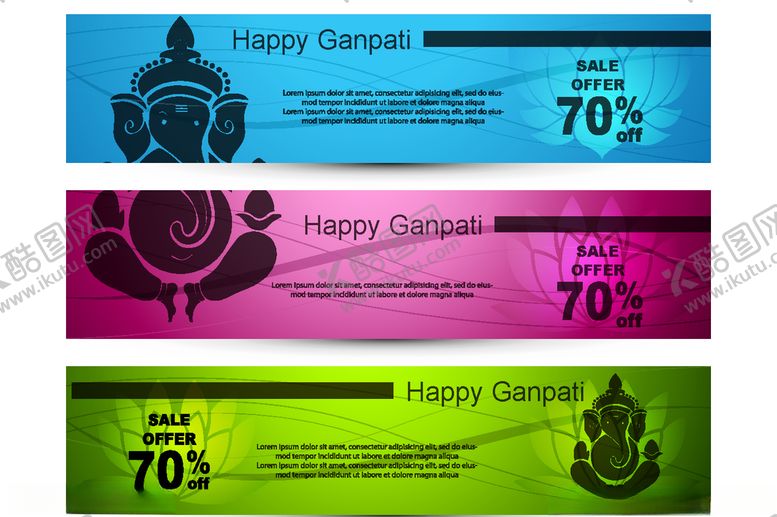 编号：47222309240153429574【酷图网】源文件下载-矢量横幅素材