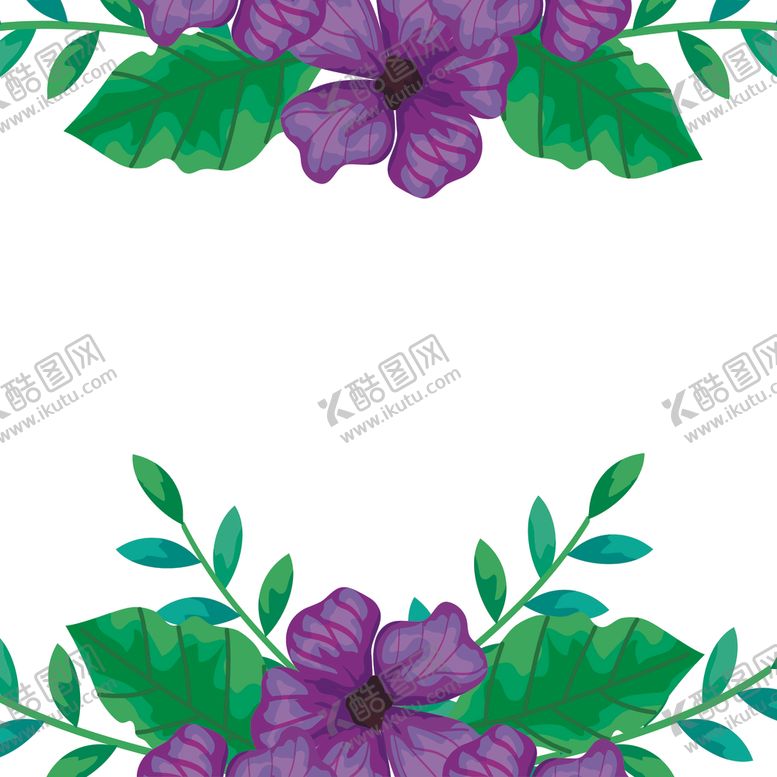 编号：95472504090516231274【酷图网】源文件下载-矢量手绘花朵