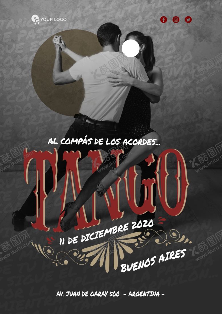 编号：70512209251222419980【酷图网】源文件下载-舞蹈海报