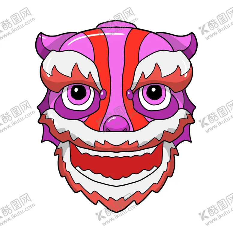 编号：77860512161326033937【酷图网】源文件下载-舞狮插画