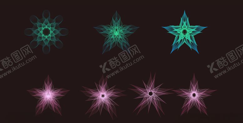 编号：60779409200421179138【酷图网】源文件下载-网格花卉