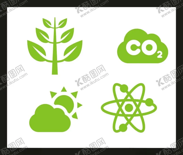 编号：69457102171439537509【酷图网】源文件下载-节能环保图标