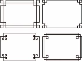 Ai矢量中式花纹