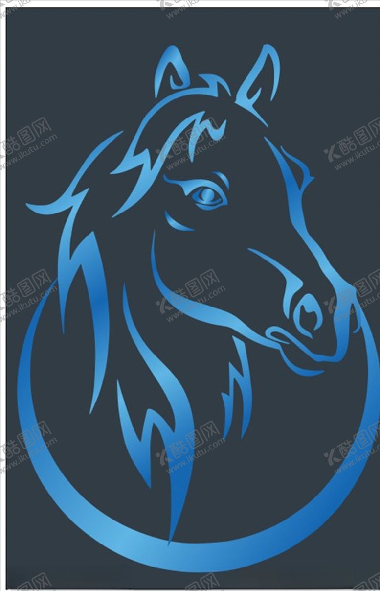 编号：48604309202134392763【酷图网】源文件下载-炫彩马