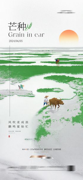 地产芒种海报