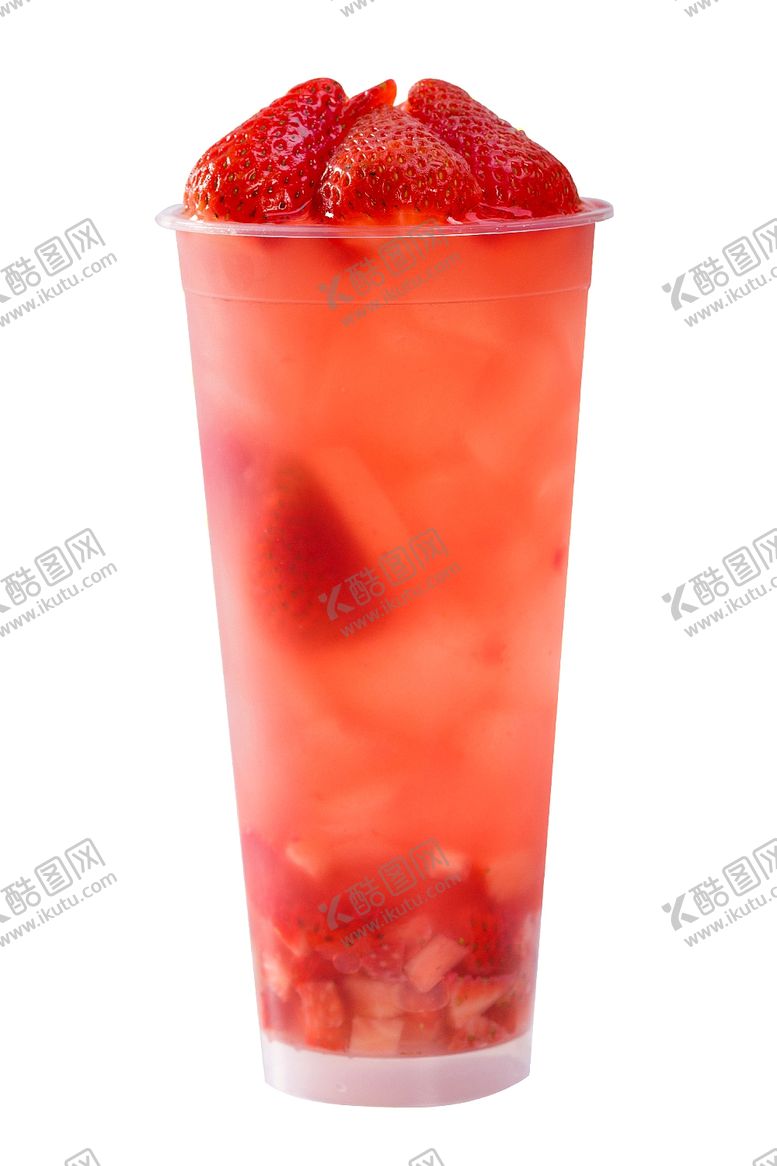 编号：84843306260810293265【酷图网】源文件下载-草莓果茶
