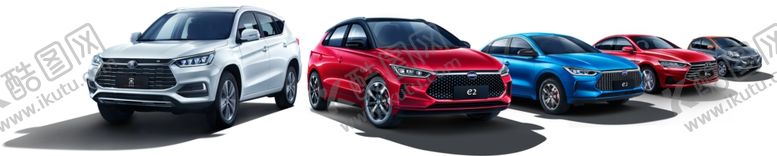 编号：81190710290354225082【酷图网】源文件下载-比亚迪车阵图