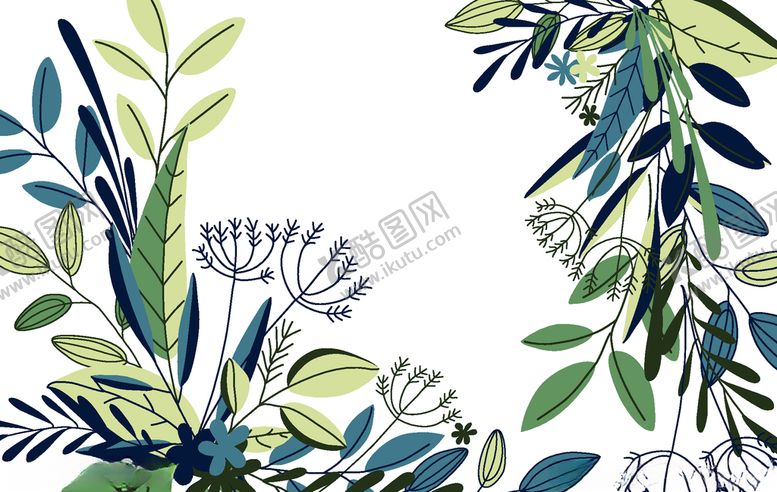 编号：36889809232006355777【酷图网】源文件下载-叶子背景