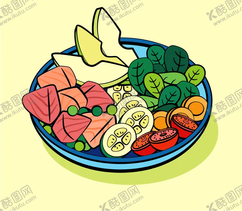 编号：85034209190211044730【酷图网】源文件下载-食物插画 