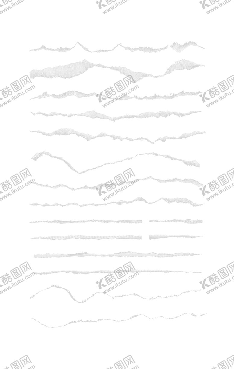 编号：21681504200418058142【酷图网】源文件下载-白纸撕纸纹理纹路纸纹