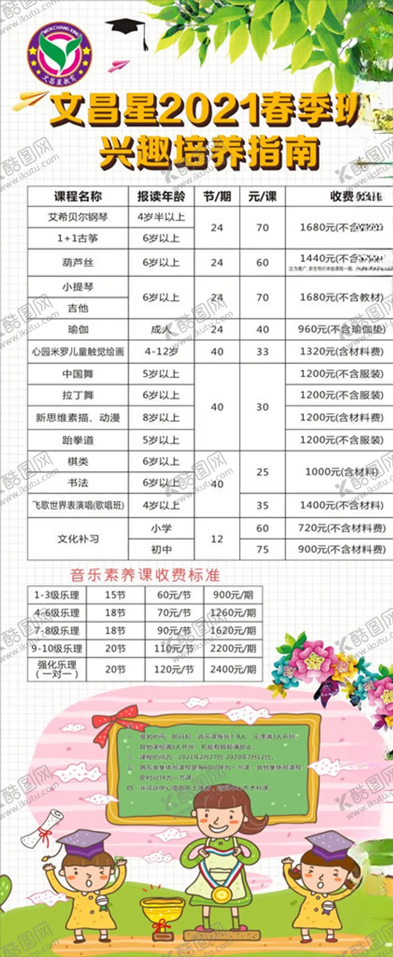 编号：57766403142141446244【酷图网】源文件下载-兴趣班展架
