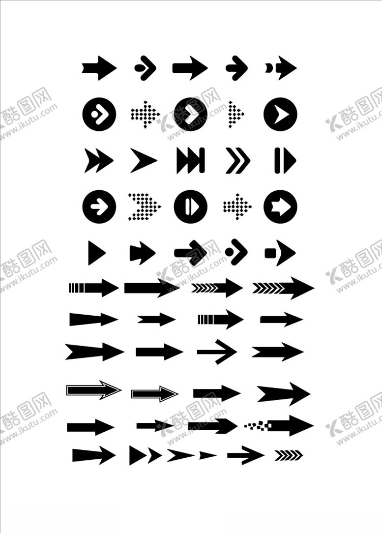 编号：45900509221628191395【酷图网】源文件下载-箭头