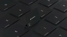 名片样机展示logo贴图广告