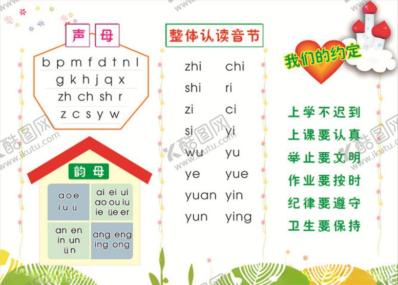 编号：99007906302135021904【酷图网】源文件下载-拼音字母表