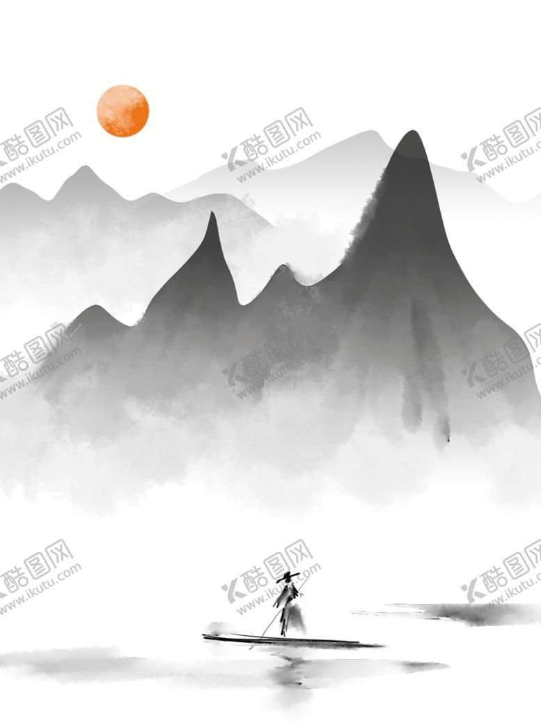 编号：37528010301244154884【酷图网】源文件下载-水墨背景