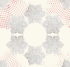 抽象几何数码印花