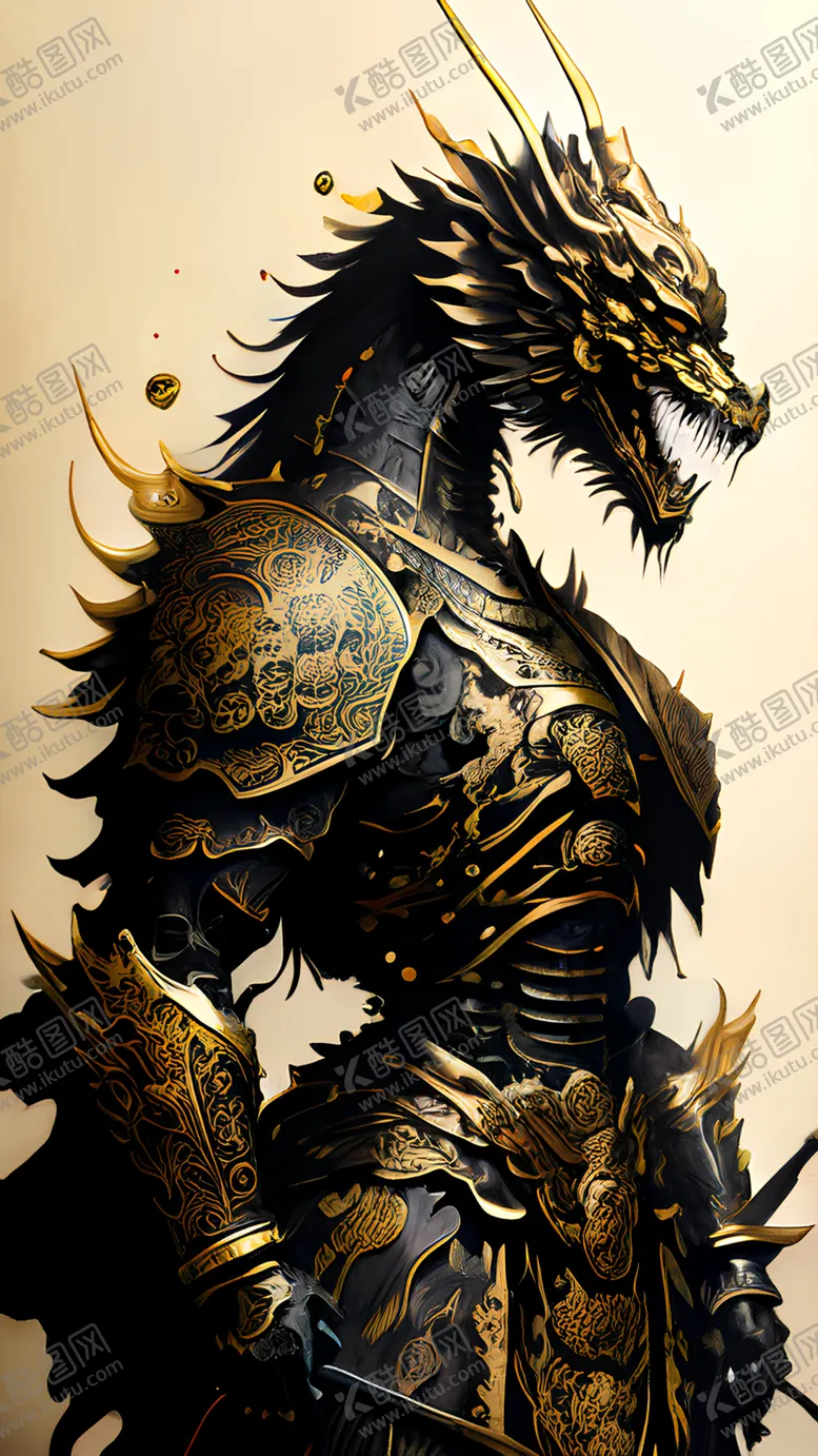 编号：34778901251933453216【酷图网】源文件下载-机甲龙插画