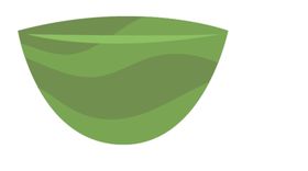 抹茶甜点卡通矢量图相关绿色
