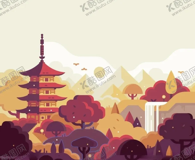 编号：18259506291310041442【酷图网】源文件下载-城市插画