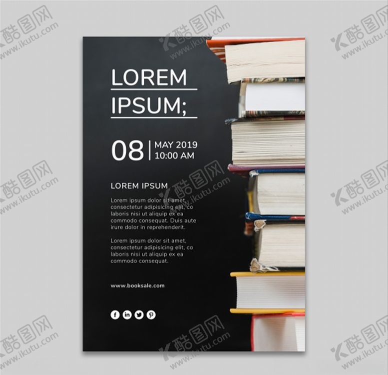 编号：69491809170912081673【酷图网】源文件下载-创意黑板书籍封面