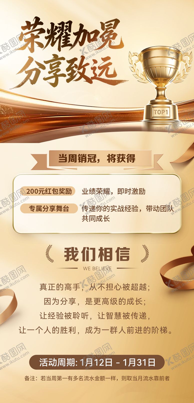 编号：48476303121858052184【酷图网】源文件下载-金色喜报活动海报